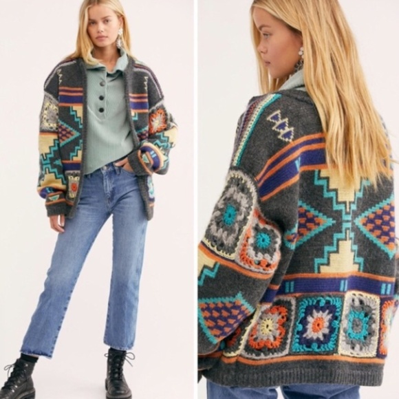 Free People Sweaters - NWT Free People Santa Rosa Cardigan Sweater M/L